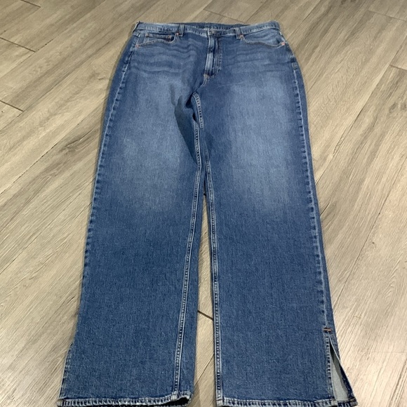 GAP High Rise ’90s Loose Medium Wash Stretch Jeans size 33/16 Tall - Picture 5 of 14